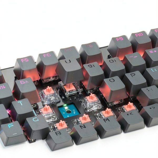 Topteng K1000 Hot Swappable Mechanical Keyboard Gaming Red-9