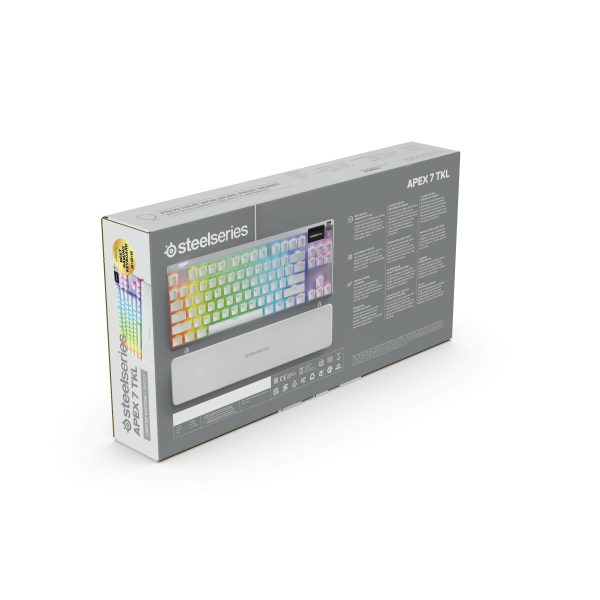 SteelSeries Apex 7 Ghost TKL Mechanical Gaming Keyboard Red-11