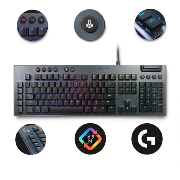 Logitech G815 Mechanical Gaming Keyboard RGB Backlighting-5