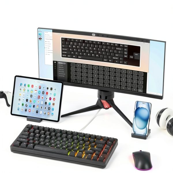 Womier SK75 75% Wireless Mechanical Gaming Keyboard Aluminum-4