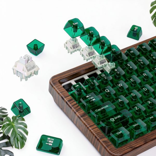 Womier WD75 V2 Wood Mechanical Keyboard Wireless Gaming-2