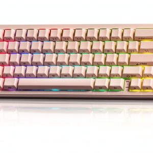 Womier L65 Wireless Mechanical Keyboard RGB Hot Swap Pink-0