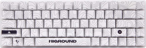 Higround Basecamp 65 Gaming Keyboard RGB TTC Milky Switches-0