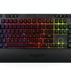 REDRAGON Shiva RGB Gaming Keyboard Mechanical Feel Membrane-0
