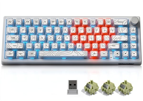 Womier Q61 Wireless Gaming Keyboard RGB Mechanical-0