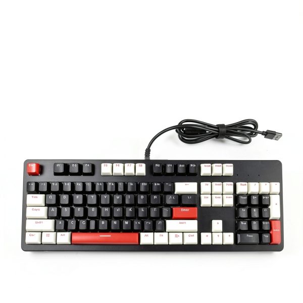 Topteng 104 Key Hot Swappable Mechanical Keyboard RGB Gaming-9