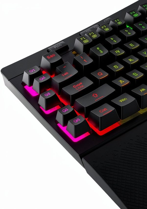 REDRAGON Shiva RGB Gaming Keyboard Mechanical Feel Membrane-7