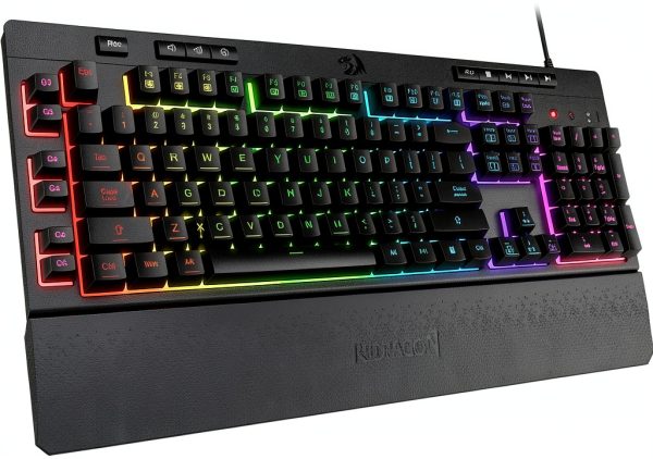 REDRAGON Shiva RGB Gaming Keyboard Mechanical Feel Membrane-3