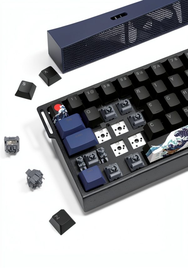 Womier SK68 Hot Swap Mechanical Keyboard Aluminum Gaming-7