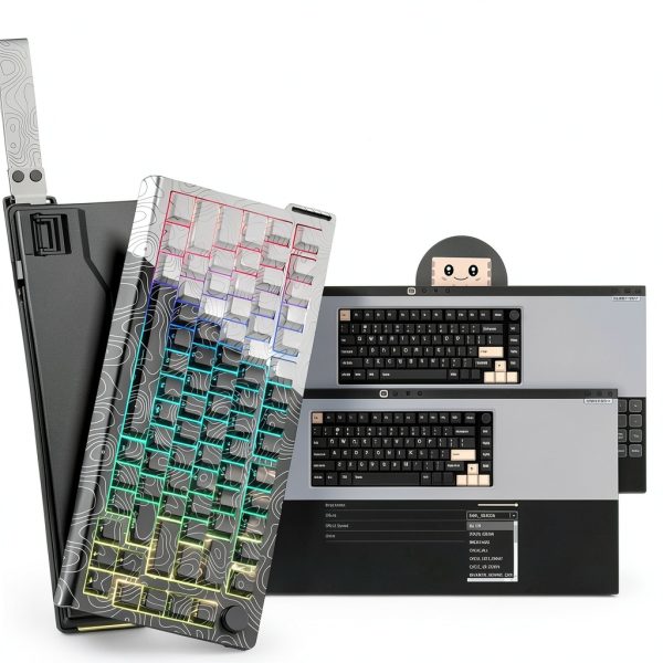 Womier Q75 Wireless Mechanical Gaming Keyboard Topographic-4