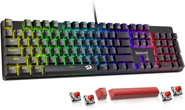 REDRAGON K671 Mechanical Gaming Keyboard RGB Backlit Hot-0