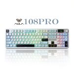 AULA F108 Pro Mechanical Gaming Keyboard Hot Swappable RGB-0