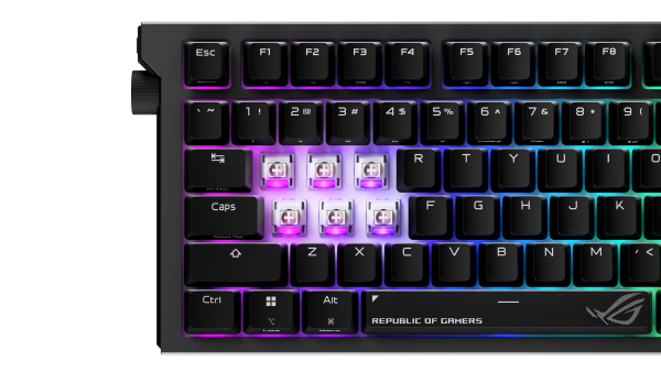 ASUS ROG Strix Morph Wireless Mechanical RGB Gaming Keyboard-12