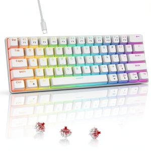 Loheer 60 Mechanical Gaming Keyboard Red Switches RGB-0