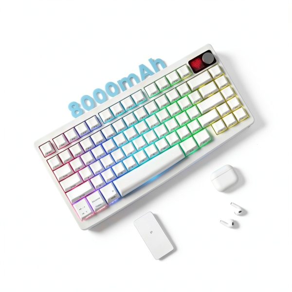 Womier MT75 Wireless Mechanical Keyboard 75 Layout Gaming-4