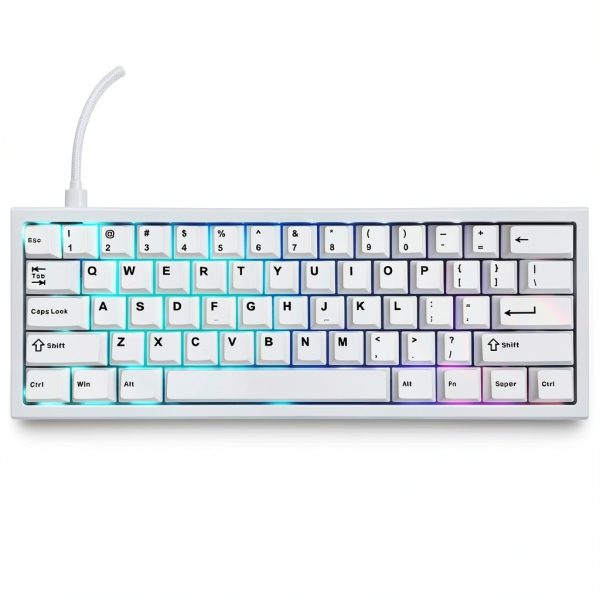 CyberPowerPC CK60 60% Wired RGB Mechanical Gaming Keyboard-1