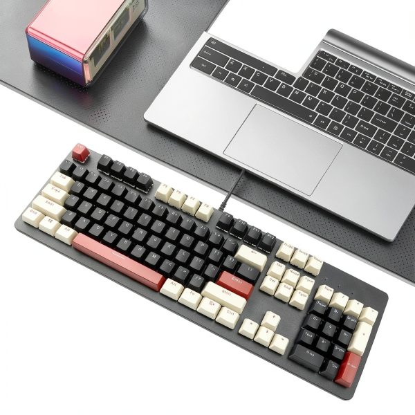 Topteng 104 Key Hot Swappable Mechanical Keyboard RGB Gaming-4
