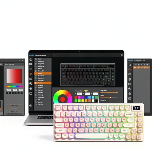 Womier S K80 75 Mechanical Keyboard RGB Display Gaming-6