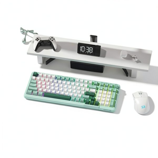 Redragon K742 Wireless Mechanical Keyboard Knob Gaming-4