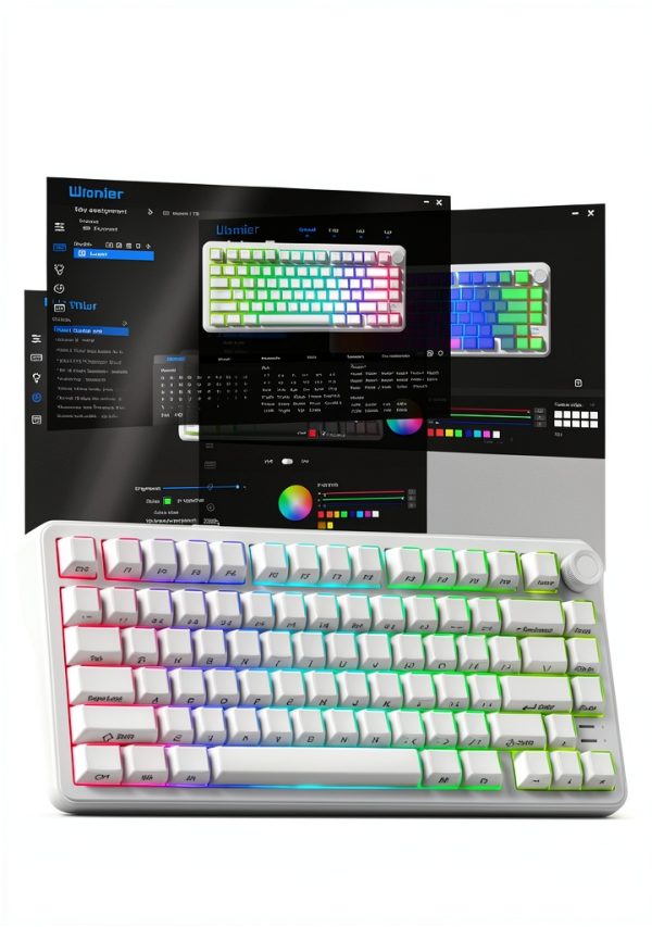 Womier L75 Wireless Mechanical Keyboard 75% Gaming Office-3