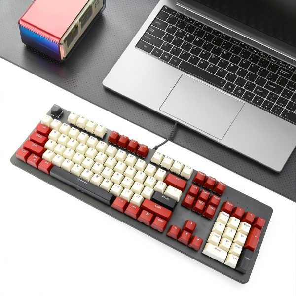 Topteng 104 Key Hot Swappable Mechanical Keyboard RGB Gaming-4