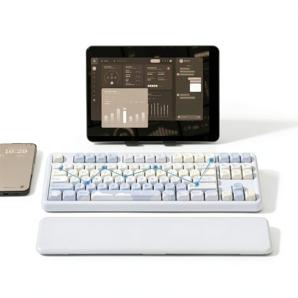Wikistore B87 Wireless Mechanical Keyboard Hot Swap RGB-3