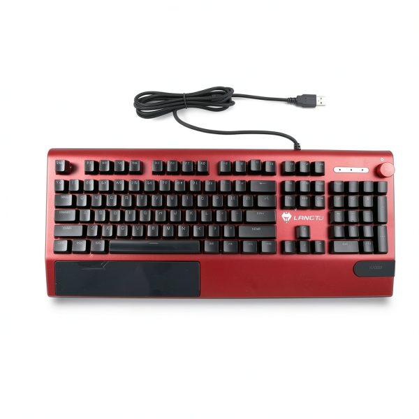 Topteng K1000 Hot Swappable Mechanical Keyboard Gaming Red-3