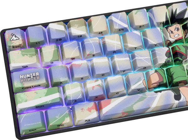 Higround Hunter x Hunter Gaming Keyboard 65% RGB Mechanical-5