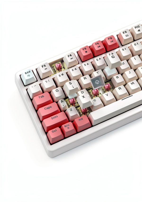 Womier VK75 75 Mechanical Keyboard Pink Hotswap RGB Gaming-5