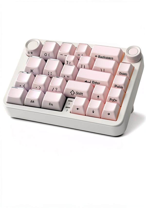 Womier L65 Wireless Mechanical Keyboard RGB Hot Swap Pink-5