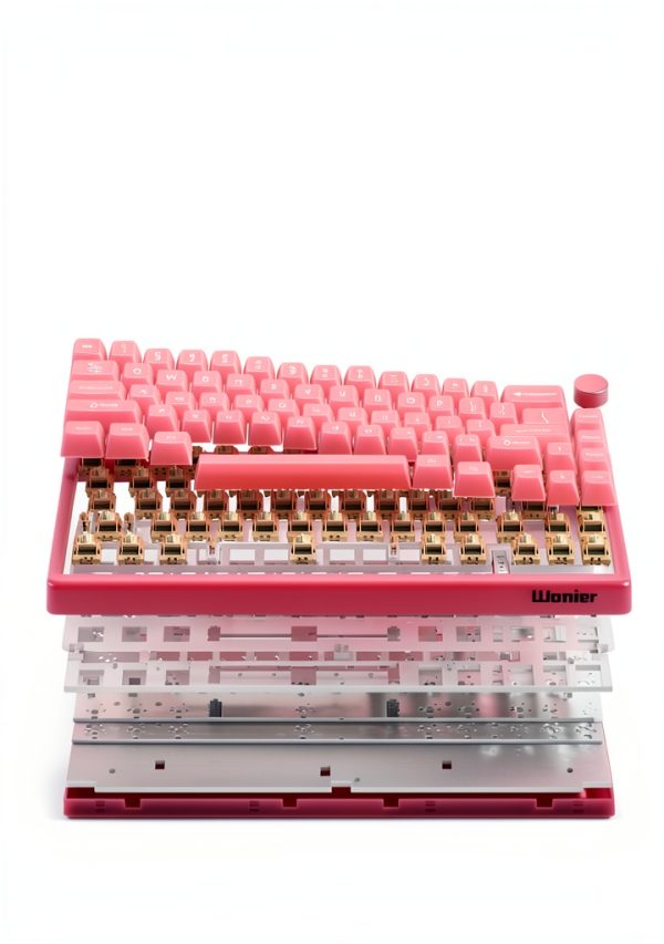 Womier VK66 Pro 65 Gaming Keyboard QMK VIA Hot Swappable-1