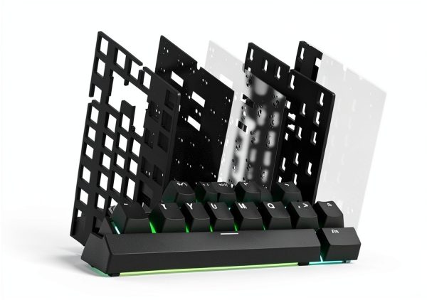 Womier SK75 75% Wireless Mechanical Gaming Keyboard Aluminum-2