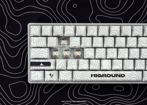 Higround Basecamp 65 Gaming Keyboard RGB TTC Milky Switches-8