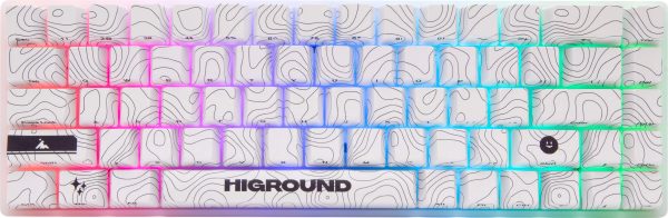 Higround Basecamp 65 Gaming Keyboard RGB TTC Milky Switches-1