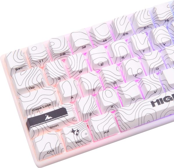 Higround Basecamp 65 Gaming Keyboard RGB TTC Milky Switches-7