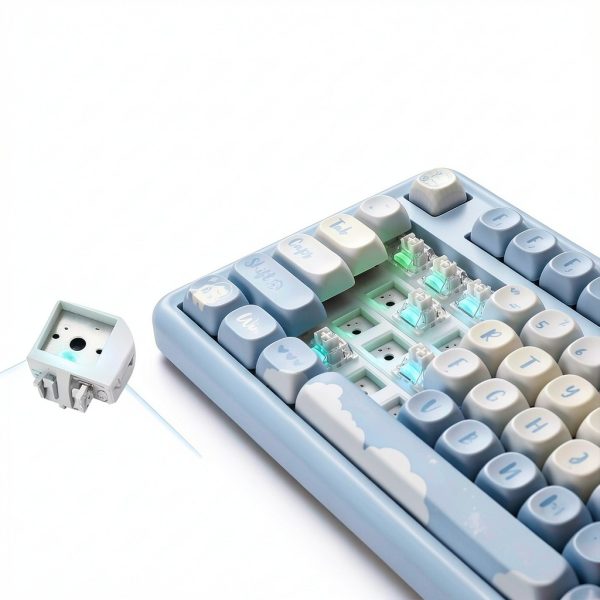 Wikistore B87 Wireless Mechanical Keyboard Hot Swap RGB-5