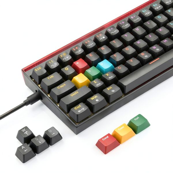 Womier WK68 Pro 65% Keyboard RGB Light Box Hot-Swappable-1