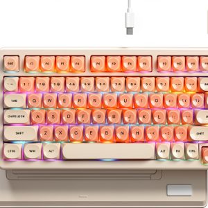 Womier S K80 75 Mechanical Keyboard RGB Display Gaming-0