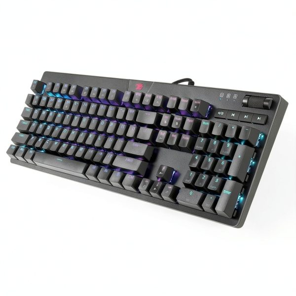 iBUYPOWER MEK 4 RGB Mechanical Gaming Keyboard Brown-2