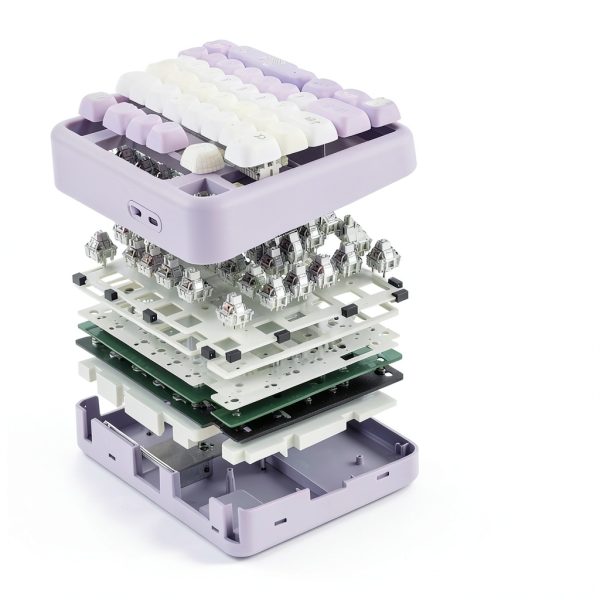 Wikistore B87 Wireless Mechanical Keyboard Hot Swap RGB-4