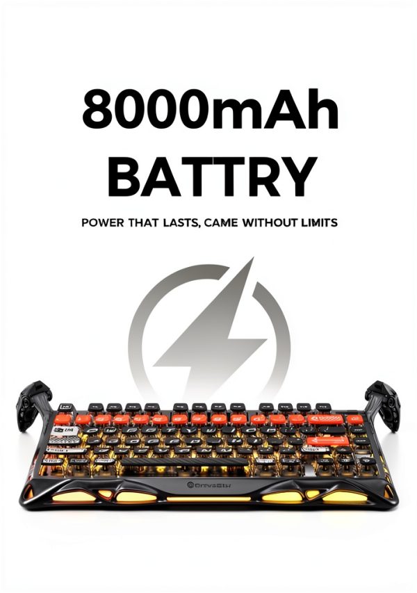 GravaStar Mercury K1 Pro Wireless Mechanical Gaming Keyboard-6