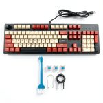 Topteng 104 Key Hot Swappable Mechanical Keyboard RGB Gaming-0