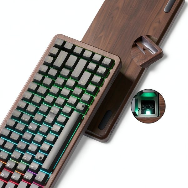 Womier WD75 V2 Wood Mechanical Keyboard Wireless Gaming-1