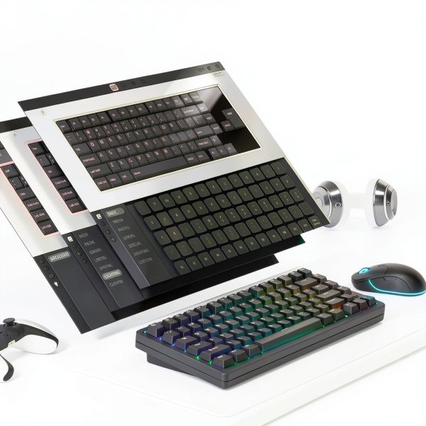 Womier SK75 75% Wireless Mechanical Gaming Keyboard Aluminum-1