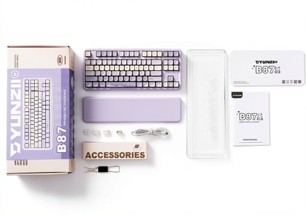 Wikistore B87 Wireless Mechanical Keyboard Hot Swap RGB-8