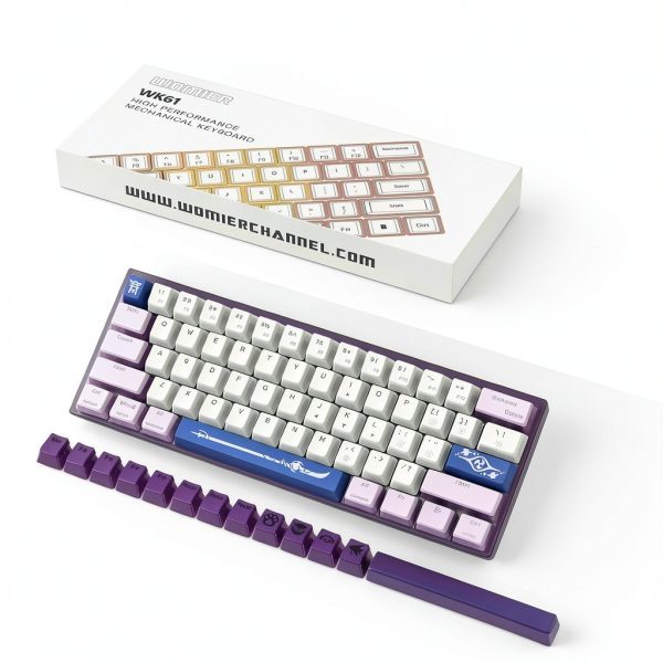 Womier 60% Keyboard WK61 V2 Mechanical RGB Gaming-6