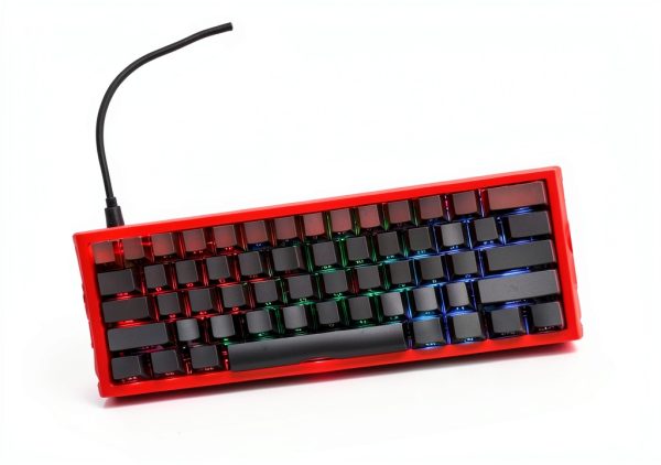 Loheer 60% Mechanical Gaming Keyboard Hollow RGB-4