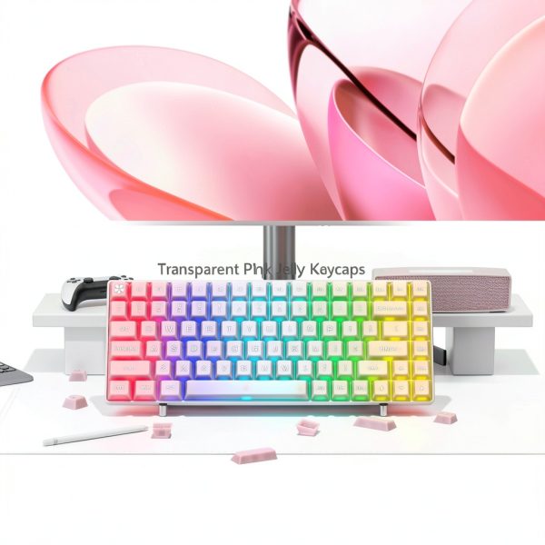 WOMIER Transparent Jelly Keycaps for Mechanical Keyboard-5