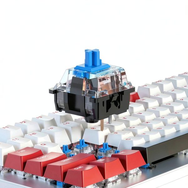 Hot Swappable Keyboard Topteng 104 RGB Black-7