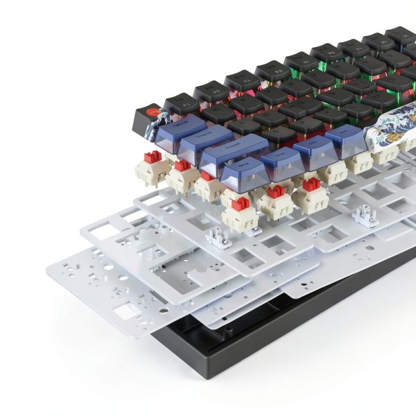 Womier 60% Keyboard WK61 V2 Mechanical RGB Gaming-5